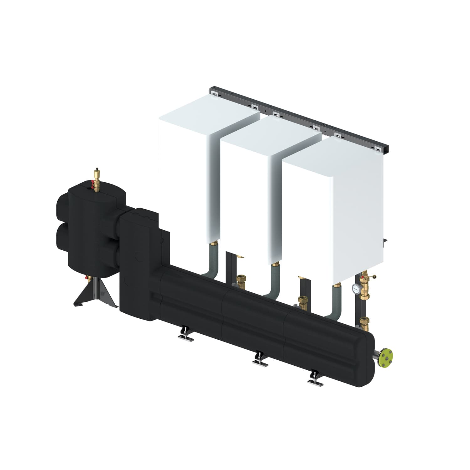 Kaskada do kotłów wiszących